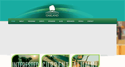 Desktop Screenshot of leadershipoakland.com