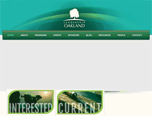 Tablet Screenshot of leadershipoakland.com